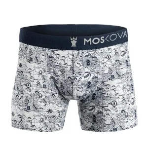 Boxer Moskova M2 Algodón – Map Grey
