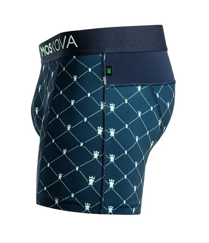 Boxer Moskova M2S Polyamide – Monogram Navy - Imagen 2