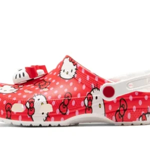 Crocs Classic Clog Hello Kitty Red Polka Dots Oferta caliente