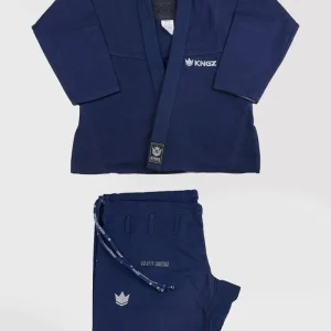 Kimono BJJ (Gi) Kingz Balístico 3.0 Edición Limitada- Azul Marino