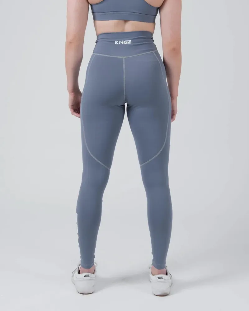 Kingz Kore Women´s Grappling Spats- Azul - Imagen 3