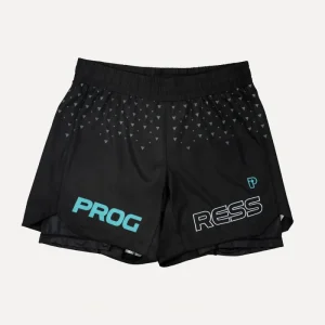 Progress- Sportif Hybrid Shorts- Verde Azulado