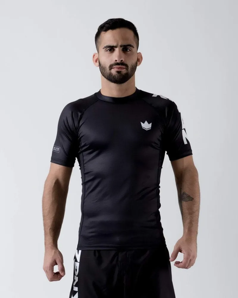 Rashguard Kingz Ranked Performance Short Sleeve – Negro