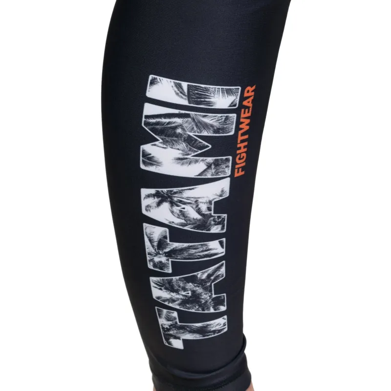 Tatami Ladies Tropic Grappling Spats- Negro - Imagen 2