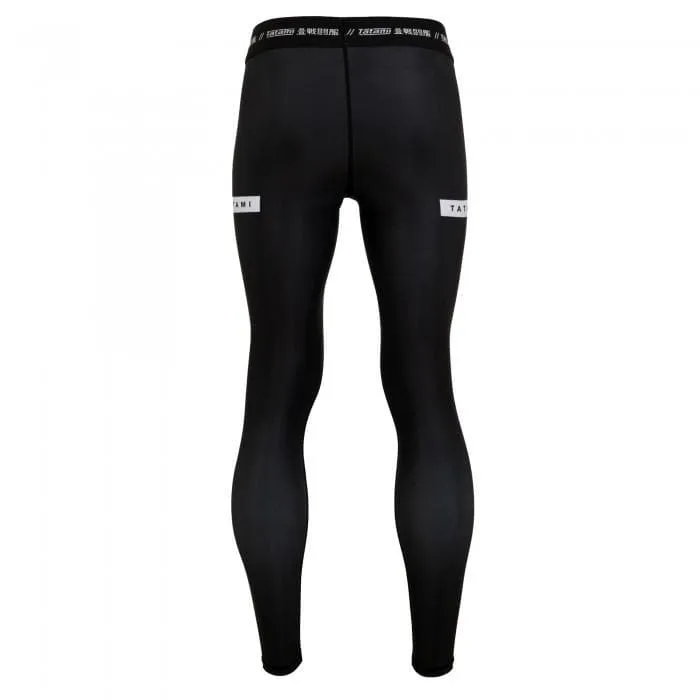 Tatami Rival Solid Grappling Spats- Negro