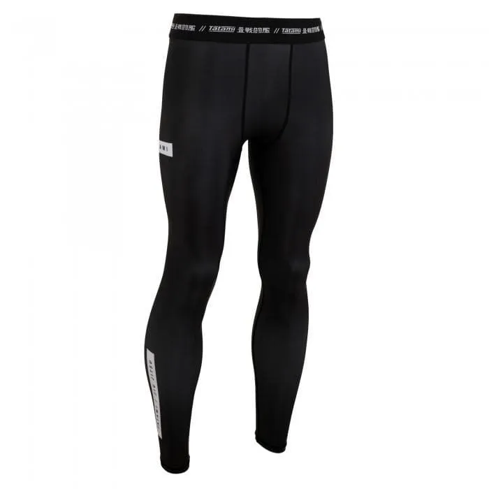 Tatami Rival Solid Grappling Spats- Negro - Imagen 3